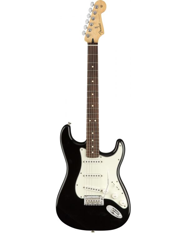 Fender Player Stratocaster Electric Guitar, PF, Black