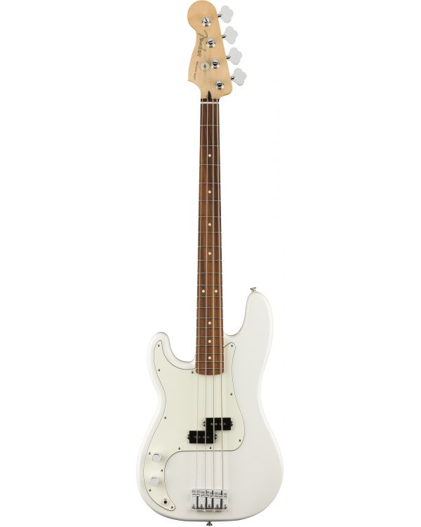 Fender Player Precision Bass Left Handed PF, Polar White