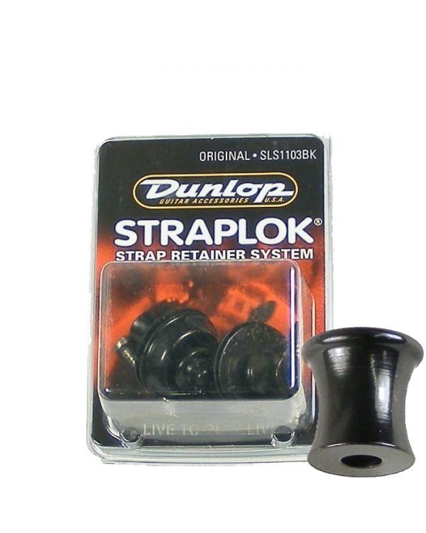 Dunlop Straplock Set - Original - Black