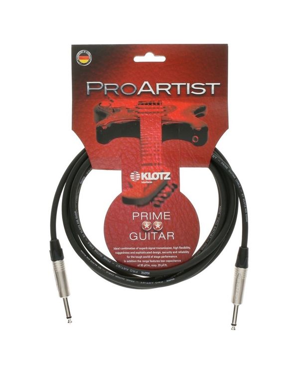 Klotz Pro Artist Instrument Cable, 6m