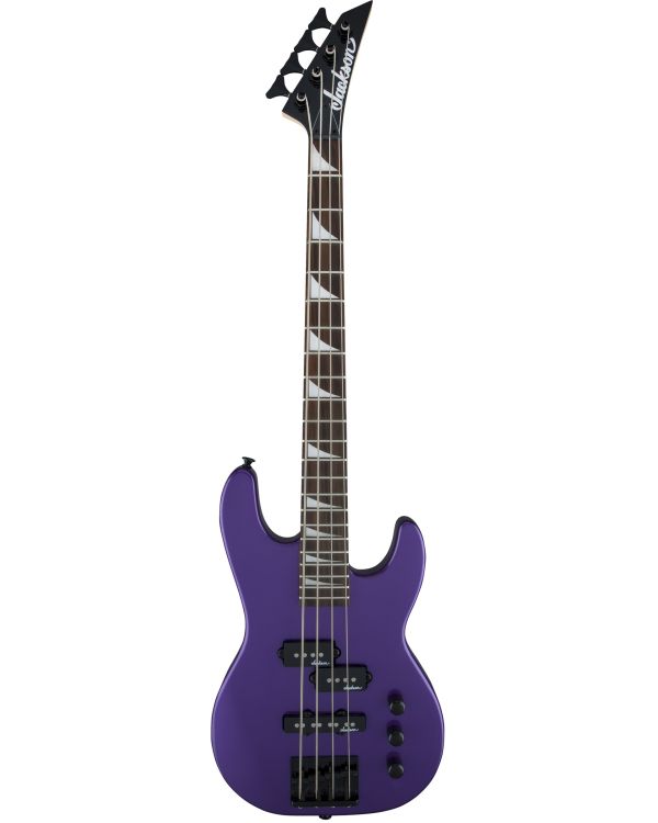 Jackson JS 1X CB Minion Bass Guitar, Amaranth FB, Pavo Purple