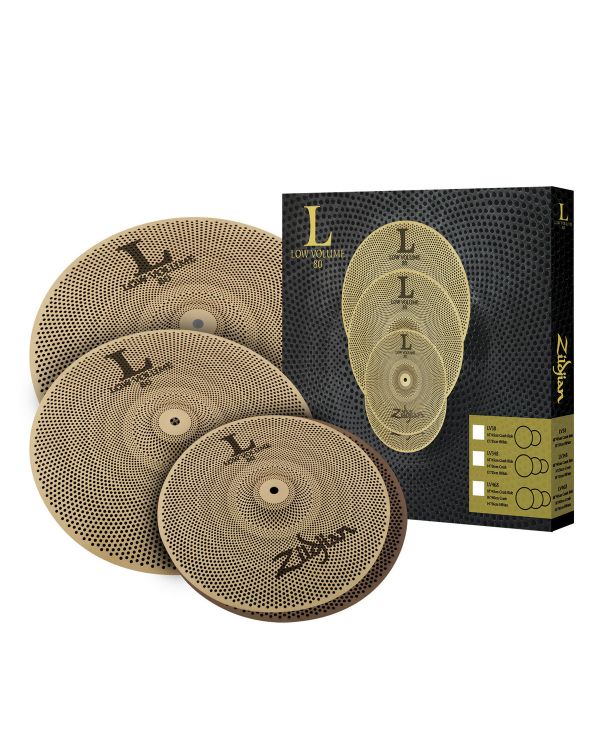 Zildjian L80 Low Volume 468 Cymbal Set