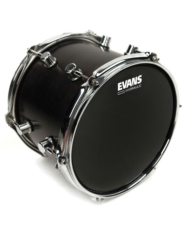 Evans Hydraulic Black 12" Drum Head