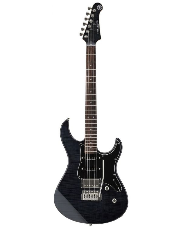 Yamaha Pacifica 612V FM Mk II Electric Guitar in Translucent Black