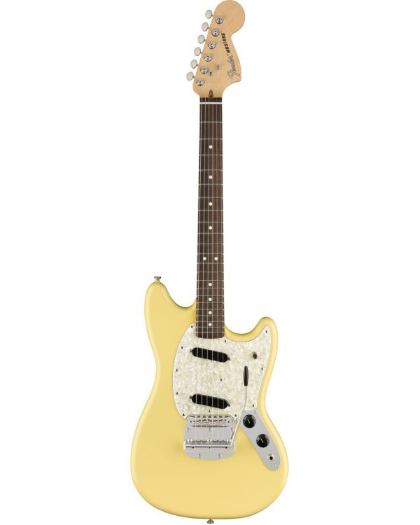Fender American Performer Mustang RW FB Vintage White