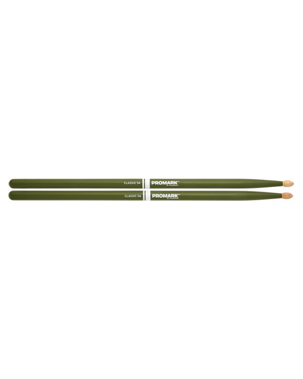 Promark Classic 5A Green Drumsticks
