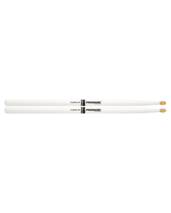 Promark Classic 2B White Drumsticks