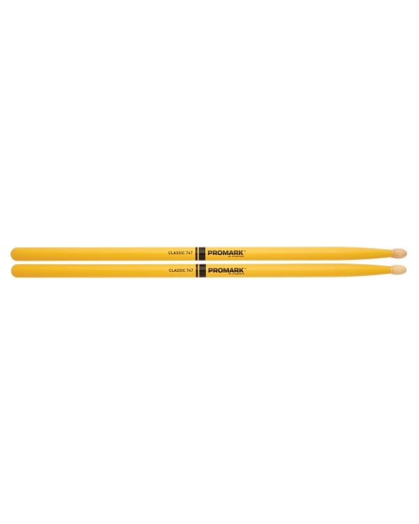 Promark Classic 747 Yellow Drumsticks