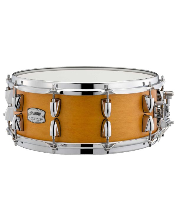 Yamaha Tour Custom 14" x 5.5" Snare Drum Caramel Satin