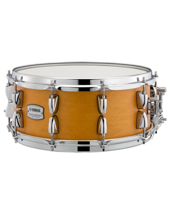 Yamaha Tour Custom 14" x 6.5" Snare Drum Caramel Satin