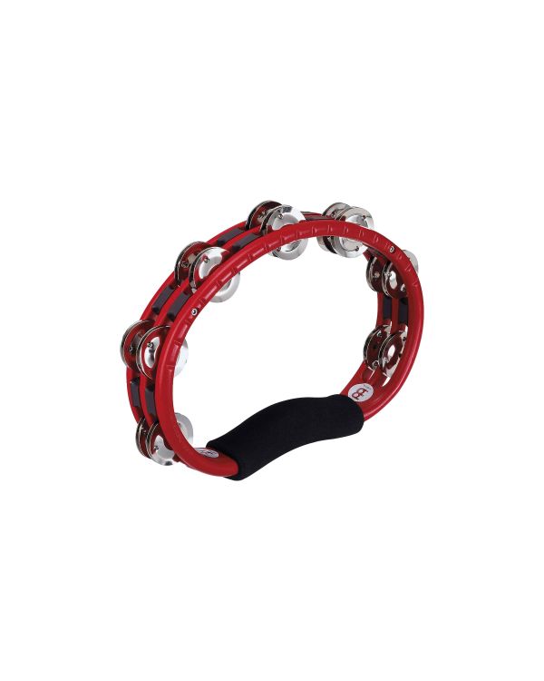 Meinl Handheld ABS Traditional Tambourine with Steel Jingles in Red