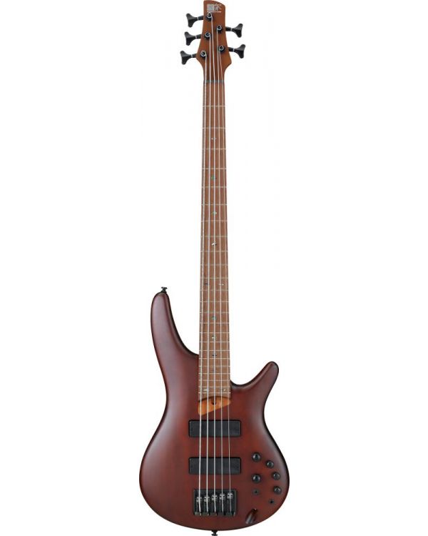 Ibanez SR505E Bass Guitar, Brown Mahogany