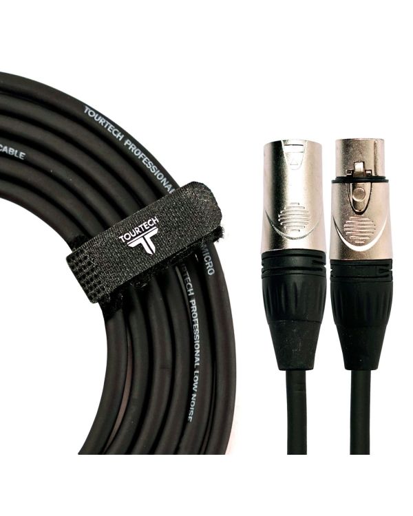TOURTECH XLR to XLR Deluxe Microphone Cable, 6m 