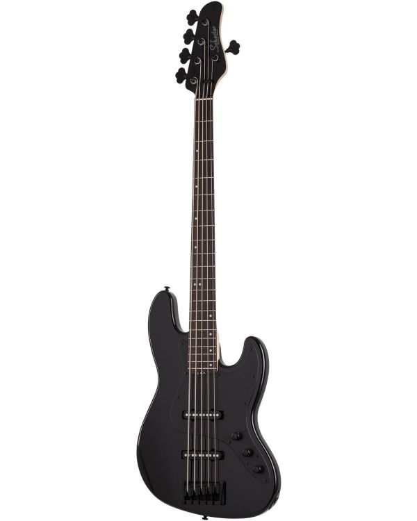 Schecter J-5 5-String Bass RW Gloss Black