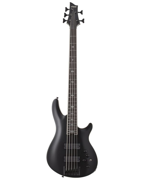 Schecter SLS Elite-5 Evil Twin Satin Black 5 String Bass