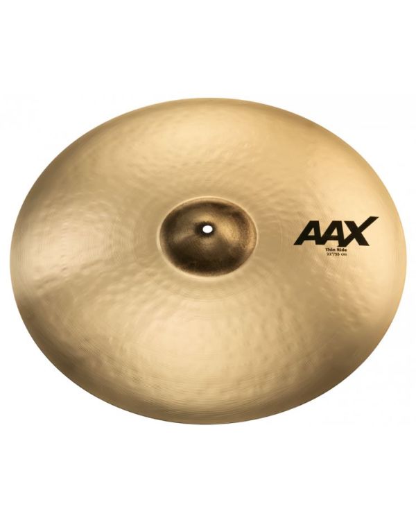 Sabian AAX 22" Thin Ride Cymbal Brilliant