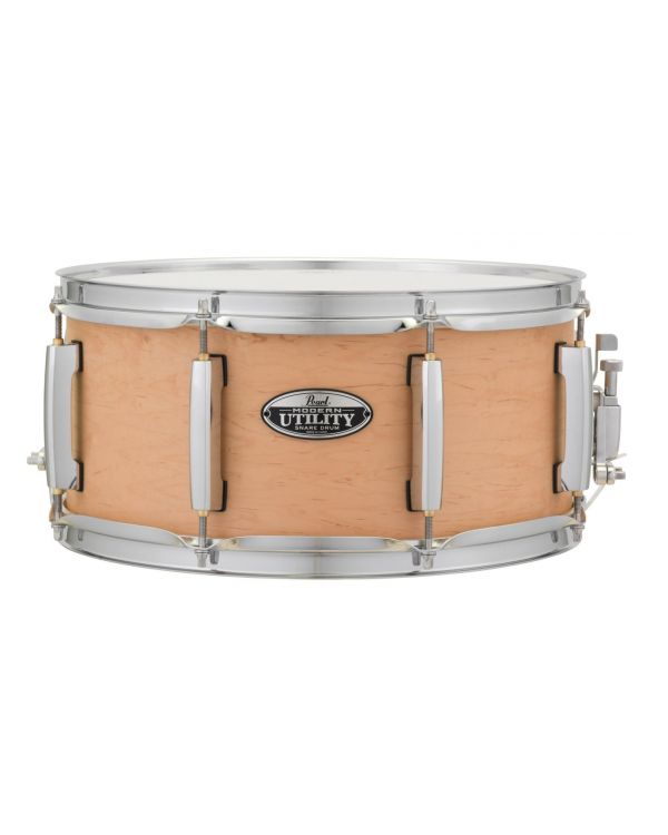 Pearl Modern Utility Maple 14" x 6.5" Matte Natural Snare Drum