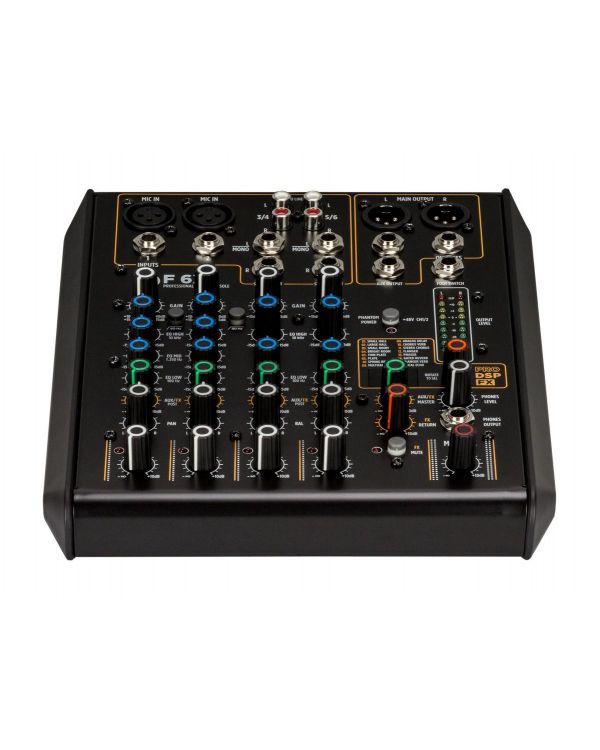 RCF F6X 6-Channel Studio Mixing Console
