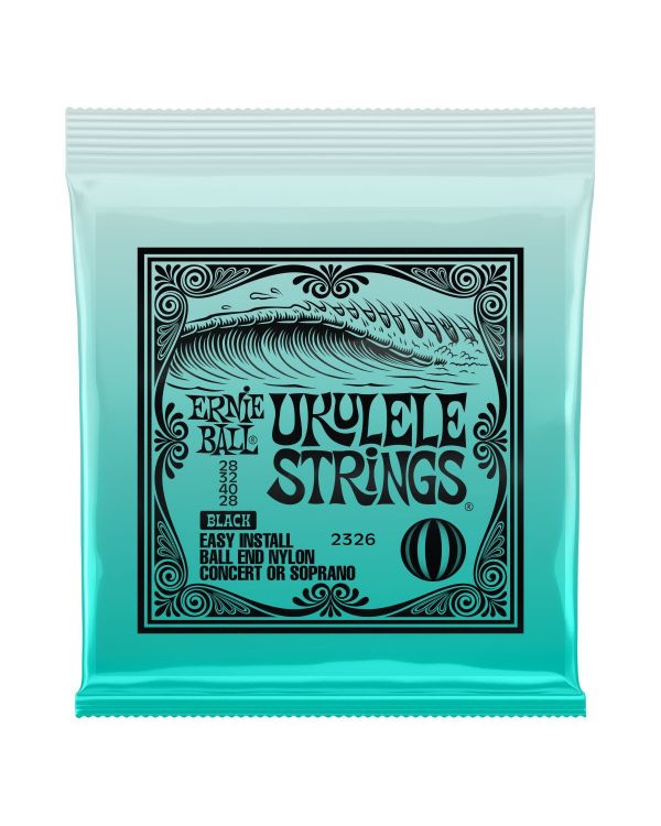 Ernie Ball 2326 Black Ukulele Strings Set