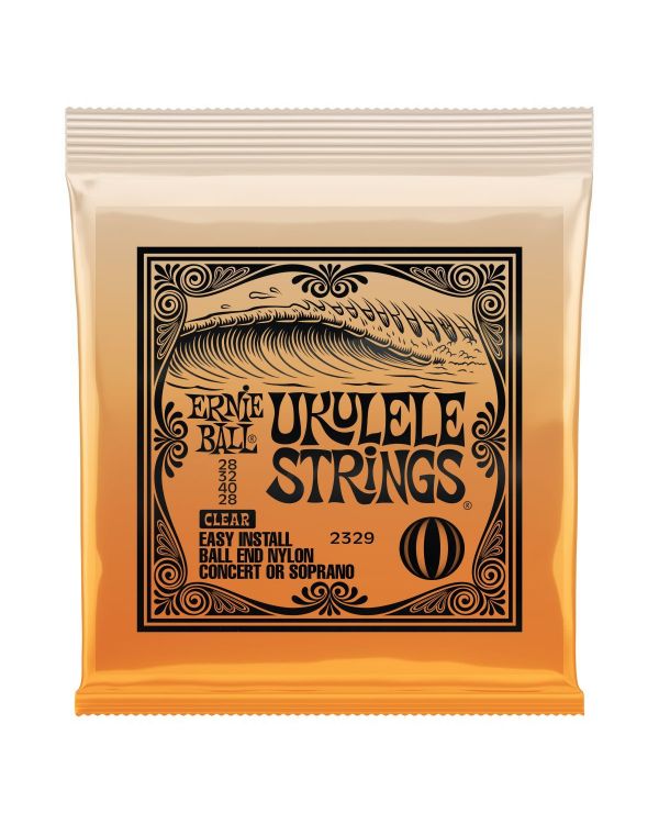 Ernie Ball 2329 Clear Ukulele Strings Set