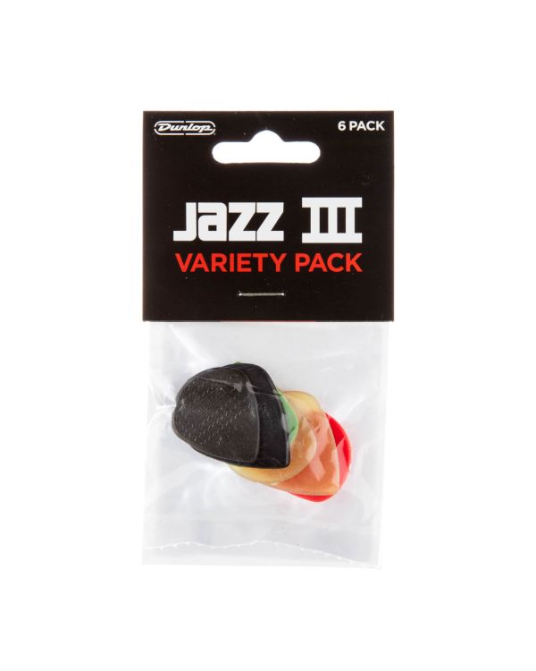 Dunlop Variety Jazz III Player (6 Pack)