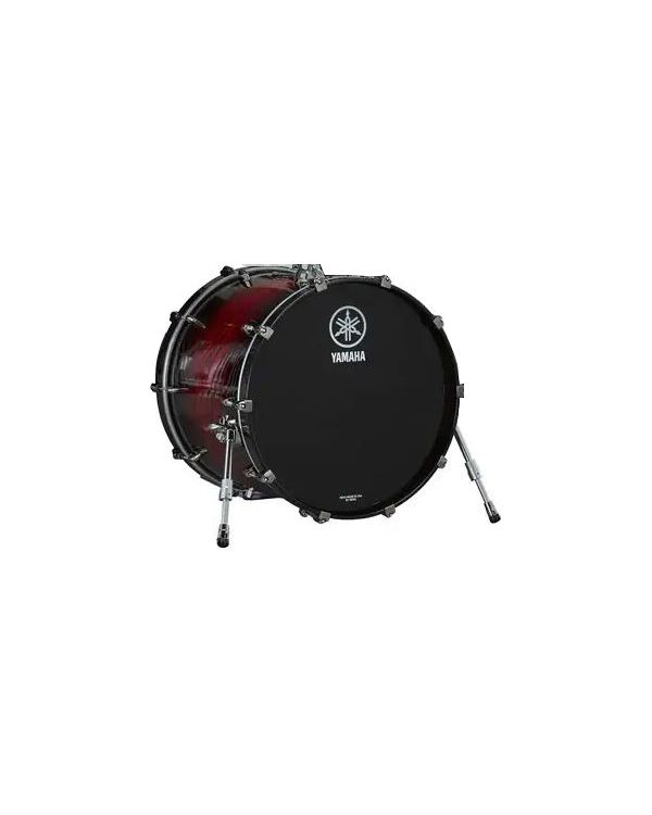 Yamaha Live Custom Hybrid Oak 22x16" Bass Drum in Magma Sunburst