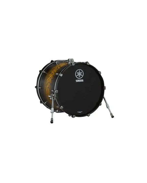 Yamaha Live Custom Hybrid Oak 22x16" Bass Drum Earth Sunburst