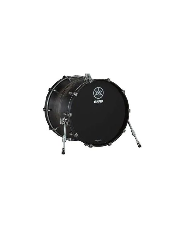Yamaha Live Custom Hybrid Oak 22x16" Bass Drum in Charcoal Sunburst