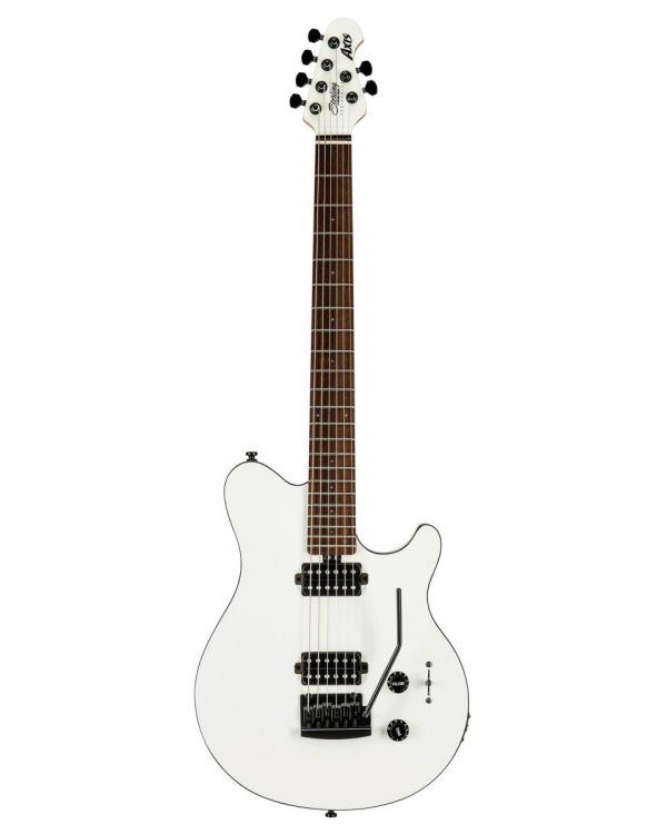 Sterling by Music Man S.U.B Axis White Electric Guitar