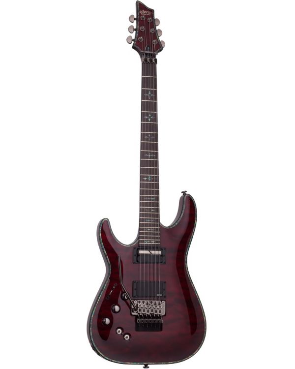 Schecter Hellraiser C-1 FR S Left Handed Black Cherry Guitar
