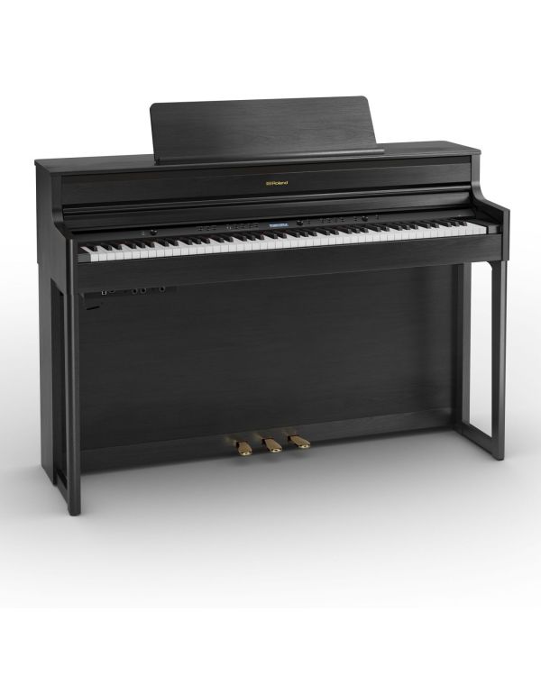 Roland HP704-CH Digital Home Piano, Charcoal Black