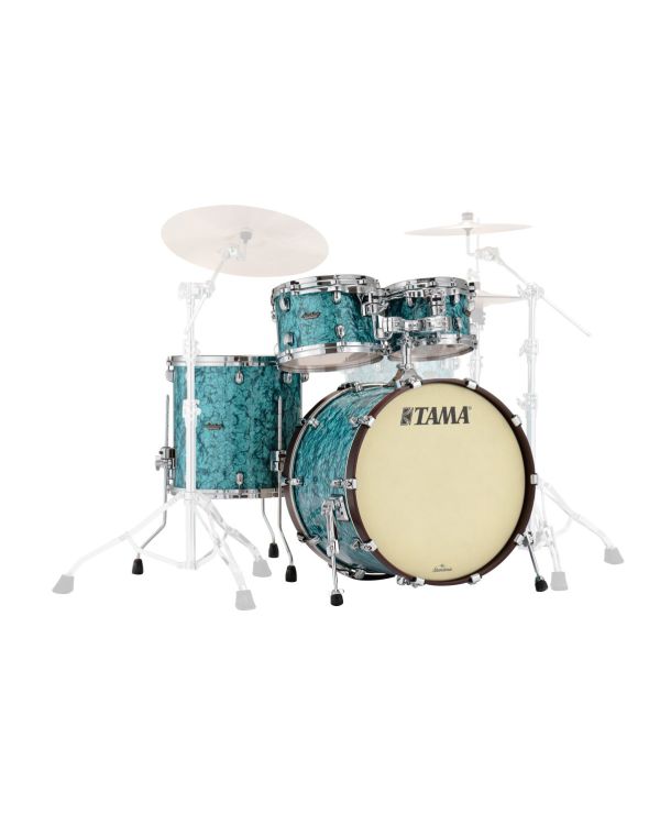 Tama Starclassic Maple Yesteryear 4-Piece Shell Pack in Turquoise Pearl
