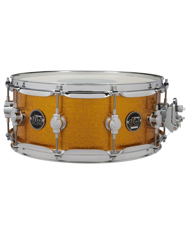 DW Performance Series 14" x 5.5" Snare Drum in Gold Sparkle