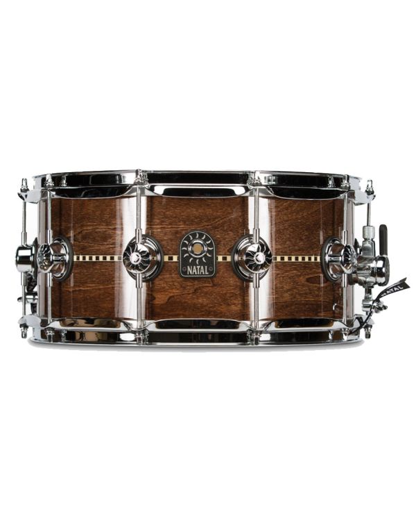 Natal Tulipwood Inlay 13x6.5 Gloss Snare Drum