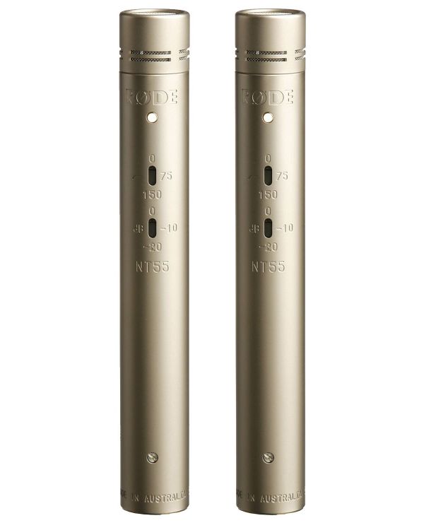 Rode NT55 Matched Pair Condenser Microphones