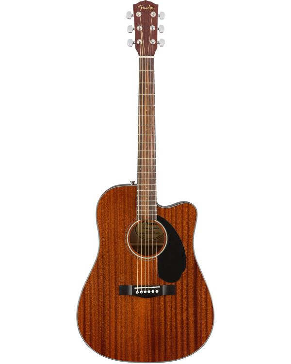 Fender CD-60SCE Dreadnought, All-Mahogany Electro-Acoustic Guitar