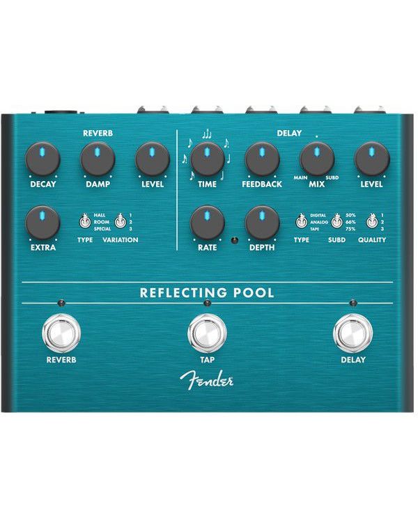 Fender Reflecting Pool Delay and Reverb Pedal