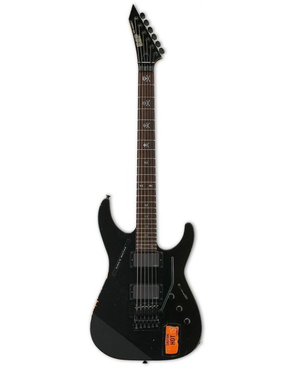 ESP Kirk Hammett KH-2 Vintage Distressed Black Guitar
