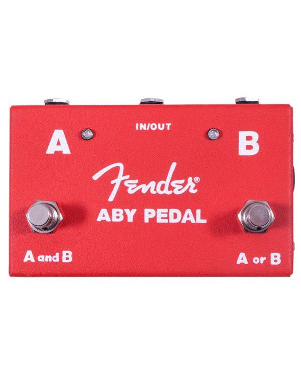 Fender ABY 2 Button Foot Switch Red