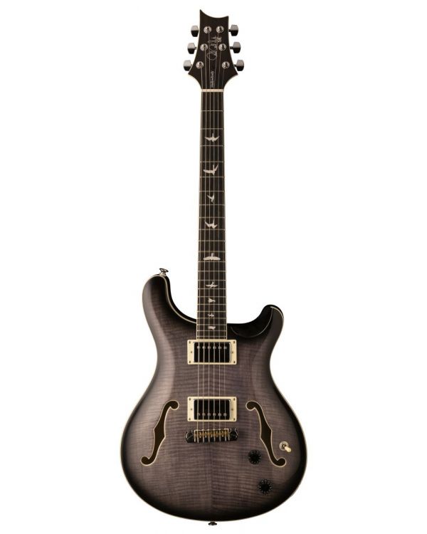 PRS SE Hollowbody II Electric Guitar, Charcoal Burst