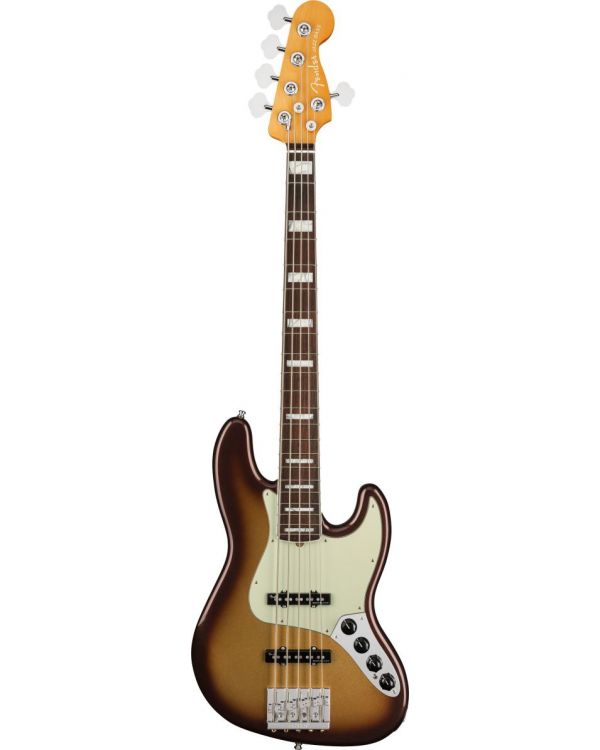 Fender American Ultra Jazz Bass V RW, Mocha Burst