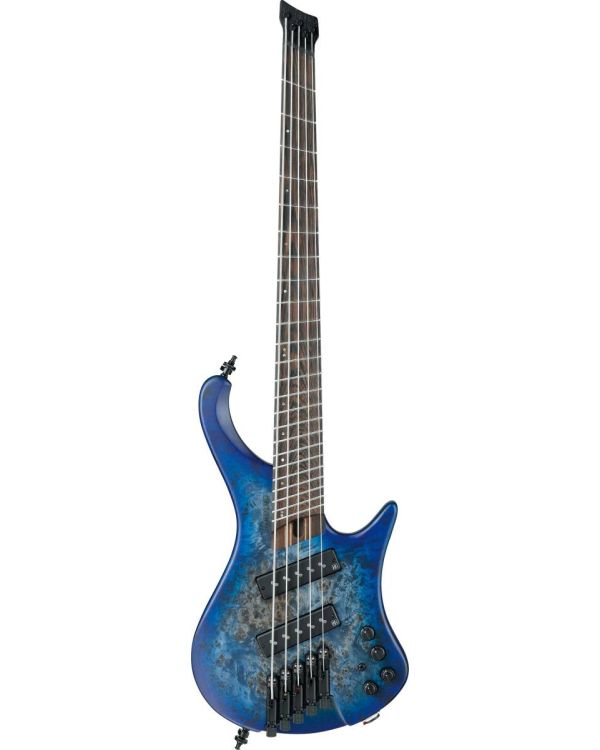 B-Stock Ibanez EHB1505MS-PLF EHB Multiscale 5-String Bass Pacific Blue Burst