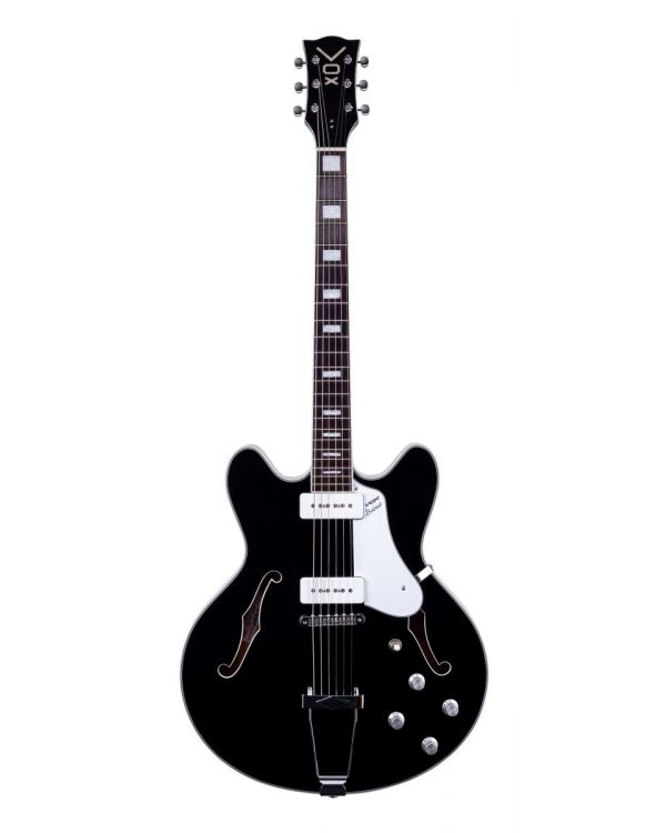 Vox Bobcat V90 Semi-Acoustic Guitar Black