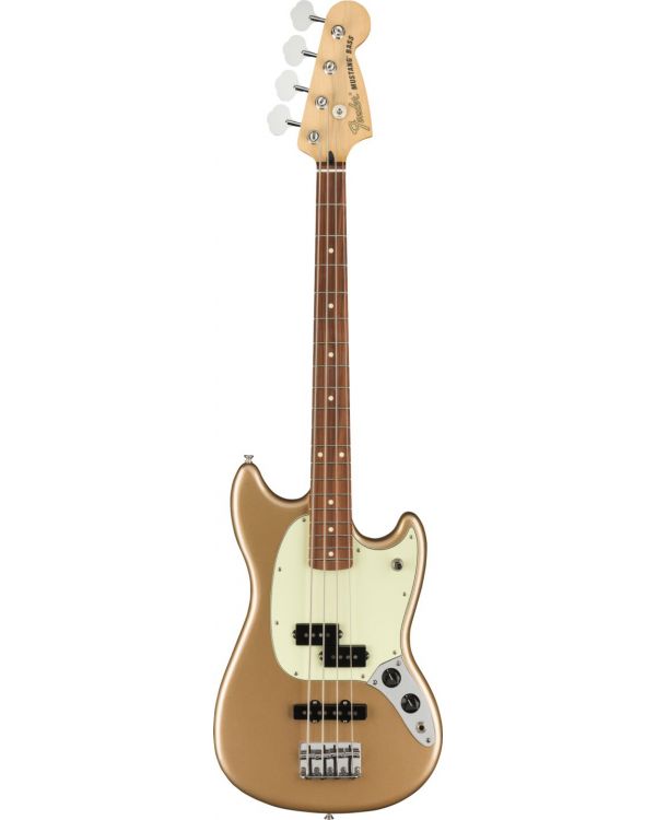 Fender Mustang Bass PJ PF, Firemist Gold