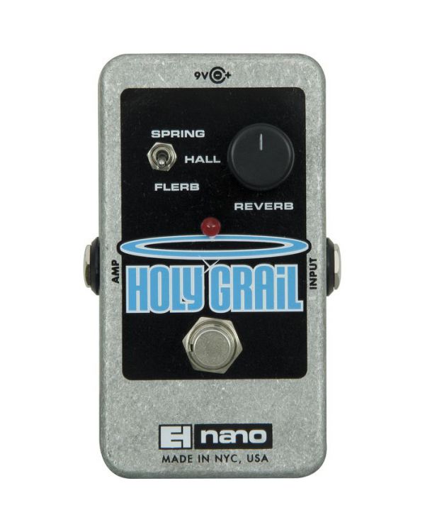 Electro Harmonix Nano Holy Grail Reverb Guitar Effects Pedal