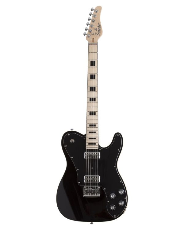 Schecter PT Fastback Electric Guitar, Black