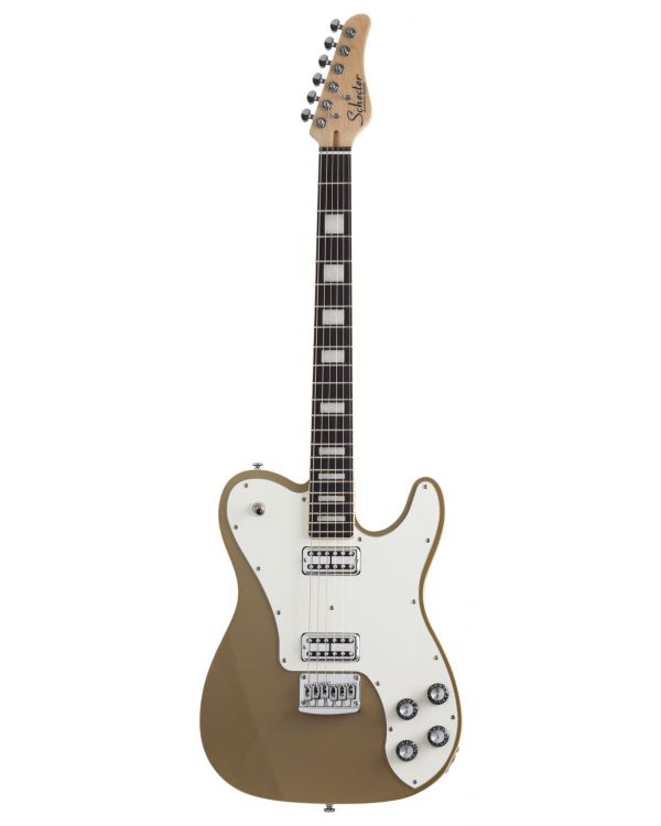 Schecter PT Fastback Electric Guitar, Gold Top