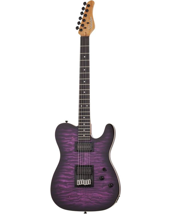 Schecter PT Pro EB Trans Purple Burst Electric Guitar
