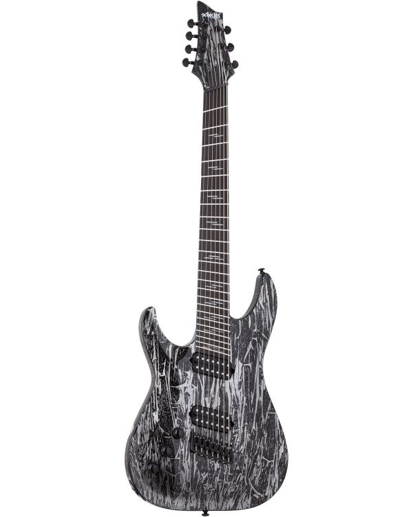 Schecter C-7 Multiscale Silver Mountain Left Handed 7-String Guitar