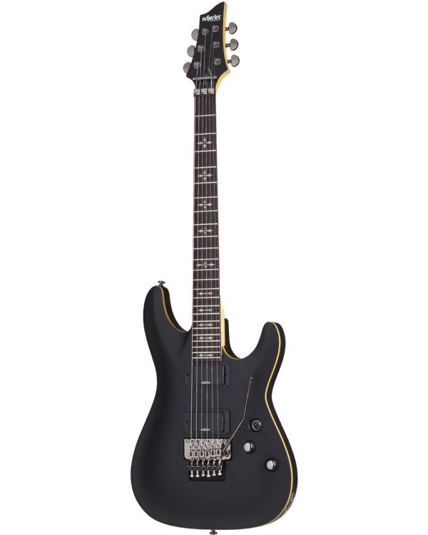 Schecter Demon 6 FR Aged Black Satin Electric Guitar